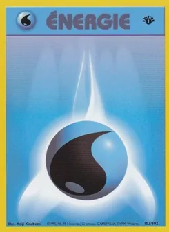 Carte Pokémon Énergie Eau 102 — Set de Base