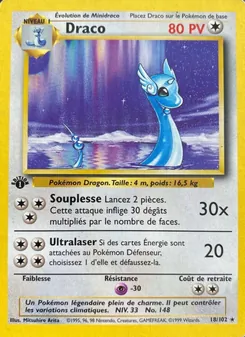 Carte Pokémon Draco 18 — Set de Base