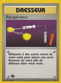 Carte Pokémon Récupérateur 74 — Set de Base