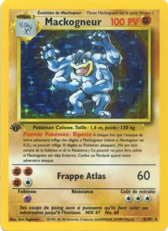 Carte Pokémon Mackogneur 8 — Set de Base