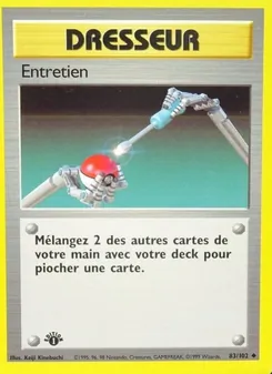 Carte Pokémon Entretien 83 — Set de Base