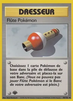 Carte Pokémon Flûte Pokémon 86 — Set de Base