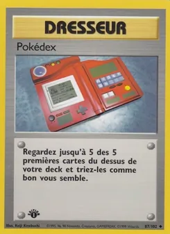 Carte Pokémon Pokédex 87 — Set de Base