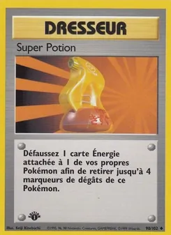 Carte Pokémon Super Potion 90 — Set de Base