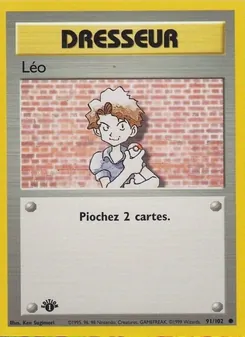 Carte Pokémon Léo 91 — Set de Base