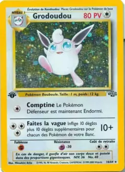 Carte Pokémon Grodoudou 16 — Jungle