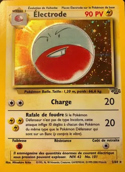 Carte Pokémon Électrode 2 — Jungle