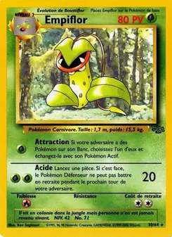 Carte Pokémon Empiflor 30 — Jungle