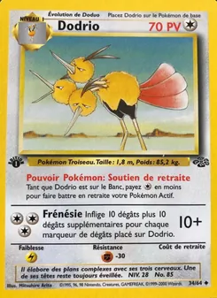 Carte Pokémon Dodrio 34 — Jungle