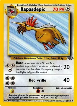 Carte Pokémon Rapasdepic 36 — Jungle