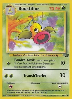 Carte Pokémon Boustiflor 48 — Jungle