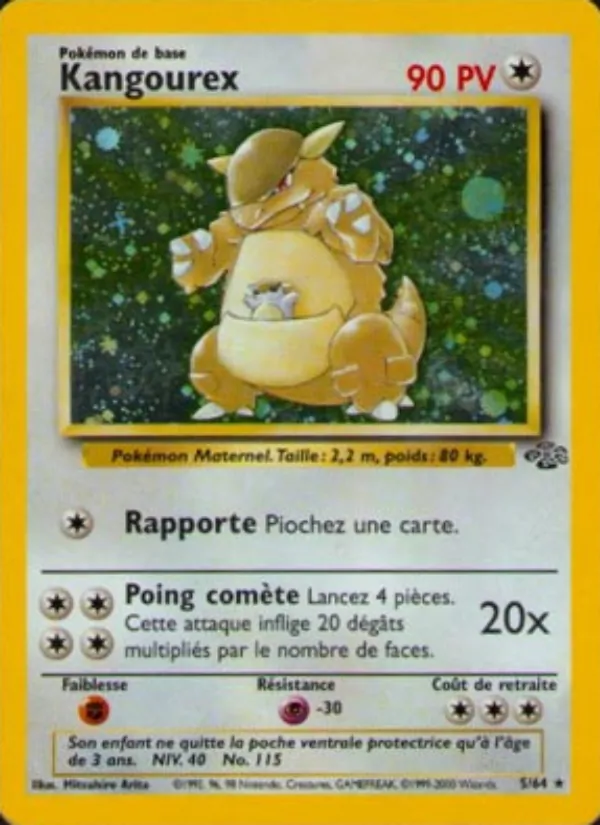 Carte Pokémon Kangourex 5/64 de l'extension Jungle