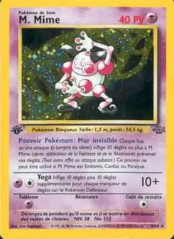 Carte Pokémon M. Mime 6 — Jungle