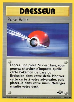 Carte Pokémon Poké Balle 64 — Jungle