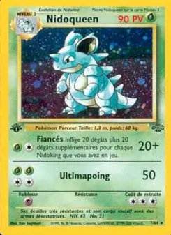 Carte Pokémon Nidoqueen 7 — Jungle