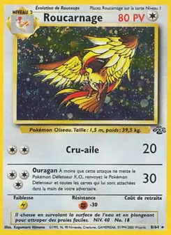 Carte Pokémon Roucarnage 8 — Jungle