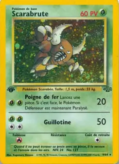 Carte Pokémon Scarabrute 9 — Jungle