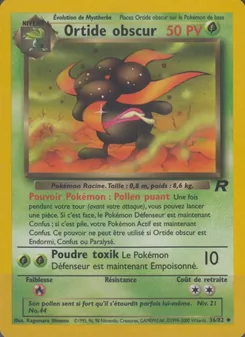 Carte Pokémon Ortide obscur 36 — Team Rocket