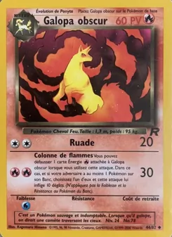 Carte Pokémon Galopa obscur 44 — Team Rocket