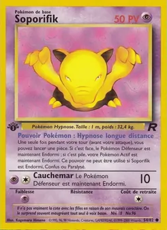 Carte Pokémon Soporifik 54 — Team Rocket