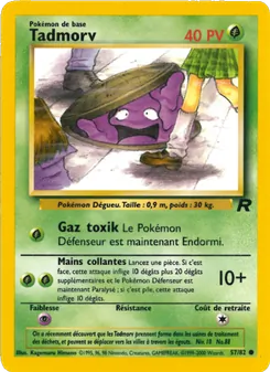 Carte Pokémon Tadmorv 57