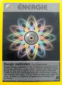 Carte Pokémon Énergie multicolore 80 — Team Rocket