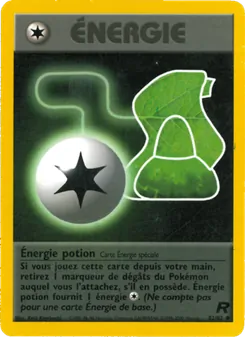 Carte Pokémon Énergie potion 82 — Team Rocket