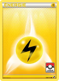 Carte Pokémon Énergie Électrique 108