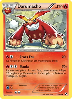 Carte Pokémon Darumacho 25
