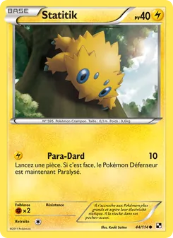 Carte Pokémon Statitik 44