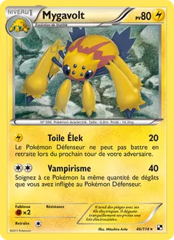 Carte Pokémon Mygavolt 46
