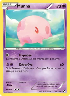 Carte Pokémon Munna 48