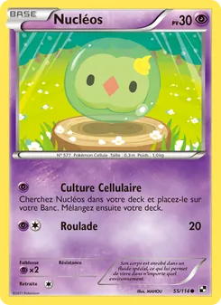 Carte Pokémon Nucléos 55