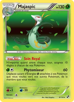 Carte Pokémon Majaspic 6