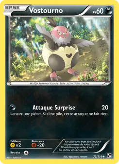 Carte Pokémon Vostourno 72