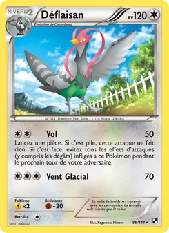 Carte Pokémon Déflaisan 86