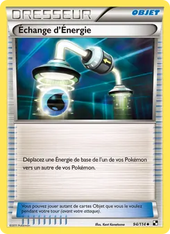 Carte Pokémon Échange d’Énergie 94