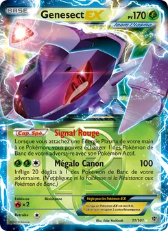 Carte Pokémon Genesect EX 11