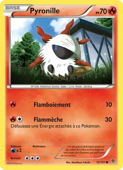 Carte Pokémon Pyronille 12