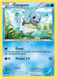 Carte Pokémon Carapuce 14