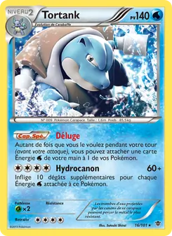 Carte Pokémon Tortank 16