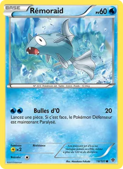 Carte Pokémon Rémoraid 18