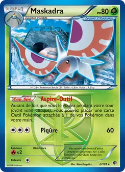Carte Pokémon Maskadra 2 — Explosion Plasma