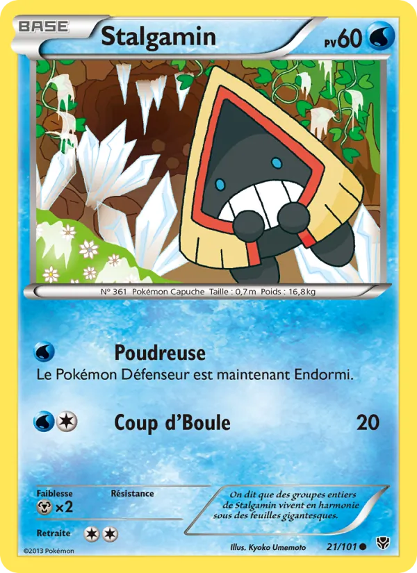 Carte Pokémon Stalgamin 21/101 de l'extension Explosion Plasma