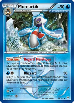 Carte Pokémon Momartik 23 — Explosion Plasma