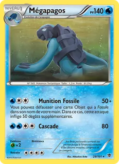 Carte Pokémon Mégapagos 28