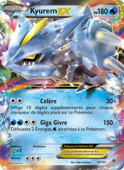 Carte Pokémon Kyurem EX 30