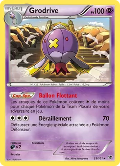 Carte Pokémon Grodrive 35
