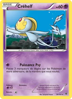 Carte Pokémon Créhelf 36