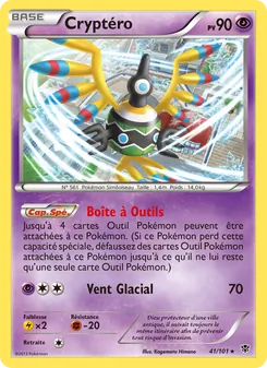 Carte Pokémon Cryptéro 41